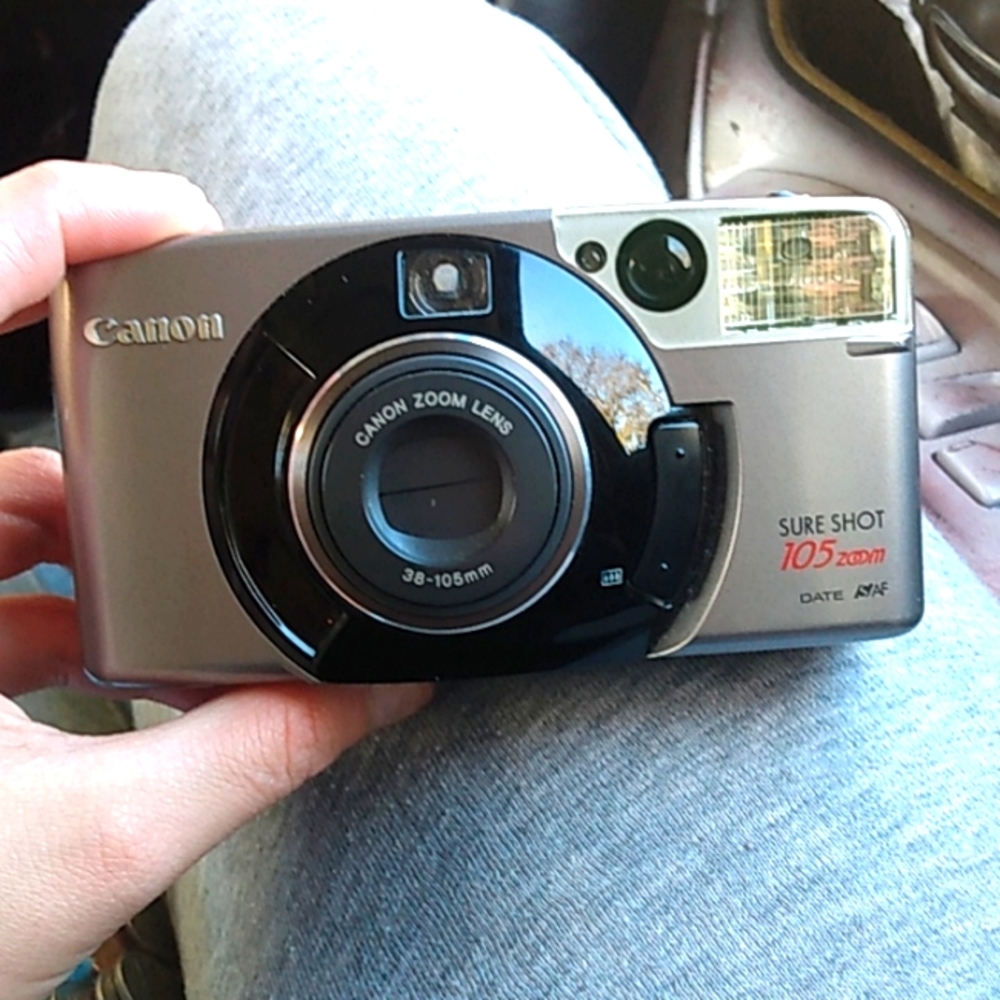 Canon Sure shot vintage camera